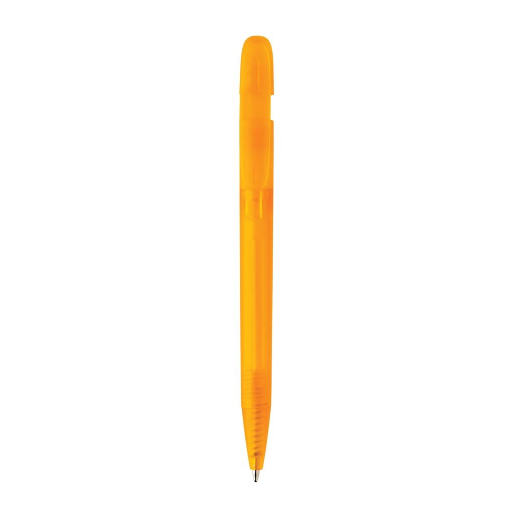 Devin GRS certified RABS pen transparent orange