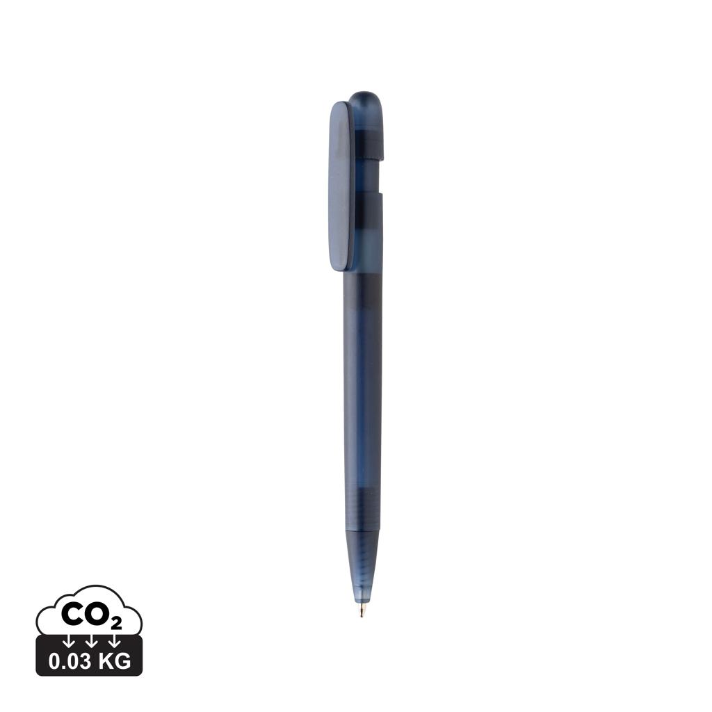 Devin GRS certified RABS pen transparent navy