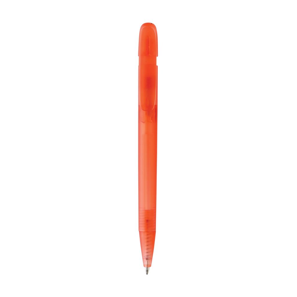 Devin GRS certified RABS pen transparent red