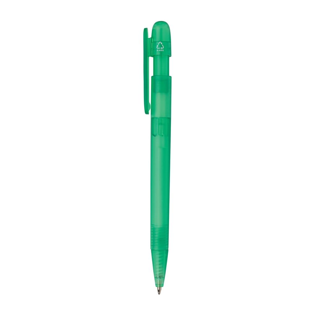 Devin GRS certified RABS pen transparent green