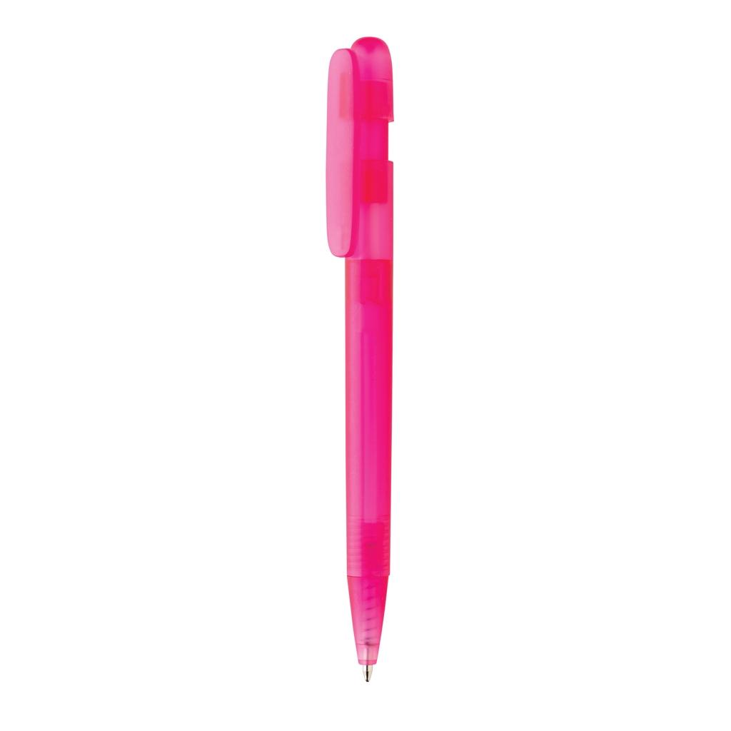 Devin GRS certified RABS pen transparent pink