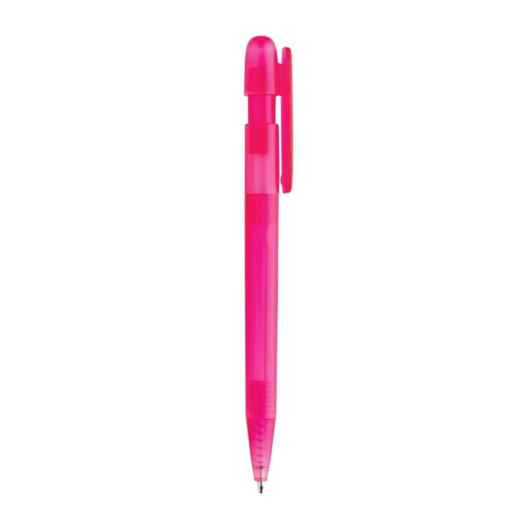 Devin GRS certified RABS pen transparent pink