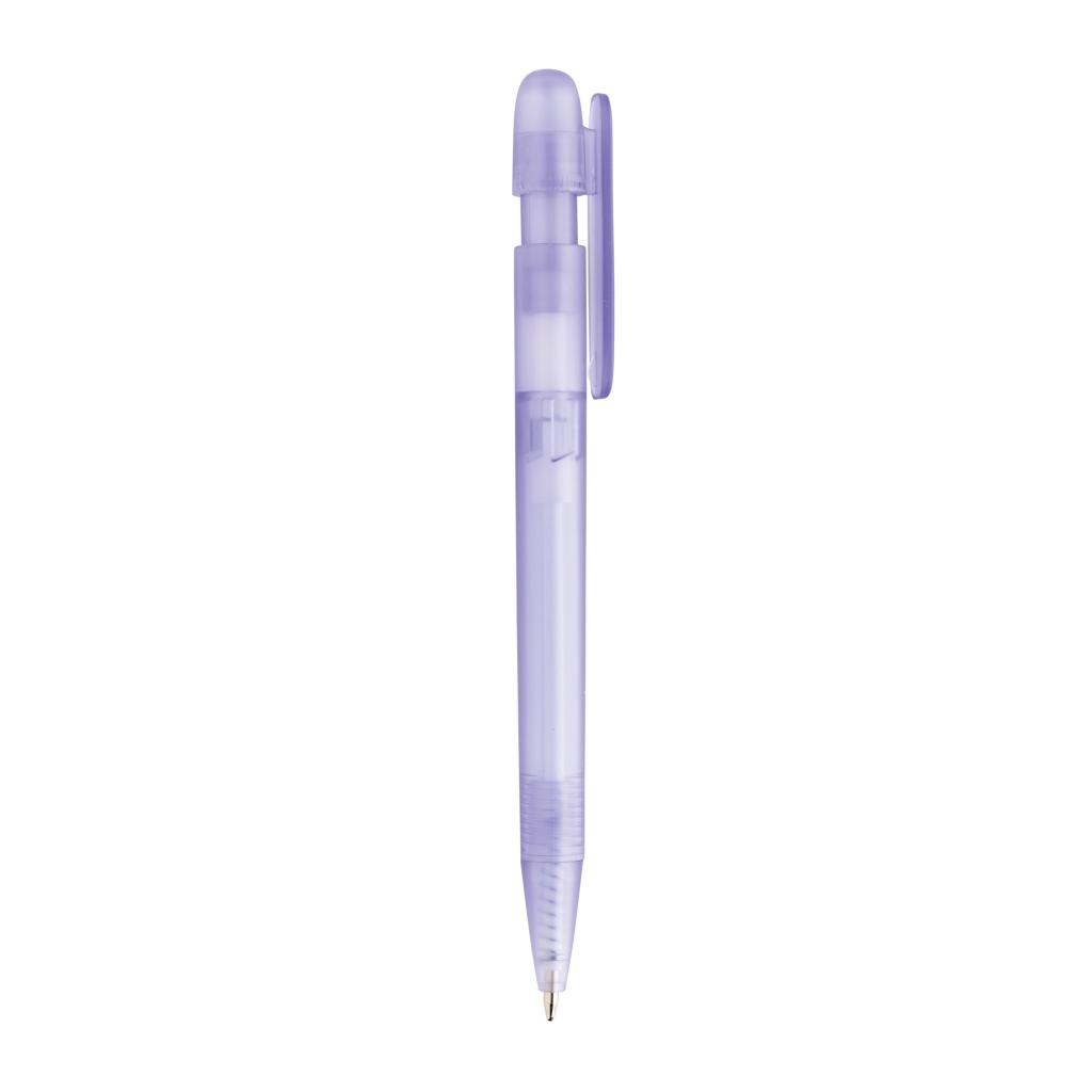 Devin GRS certified RABS pen transparent purple