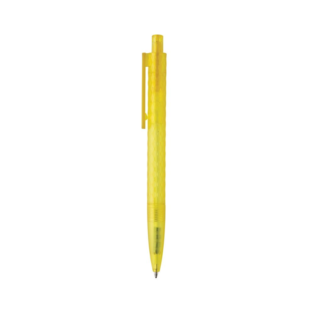 X3 GRS recycled PC plastic pen frosted yellow