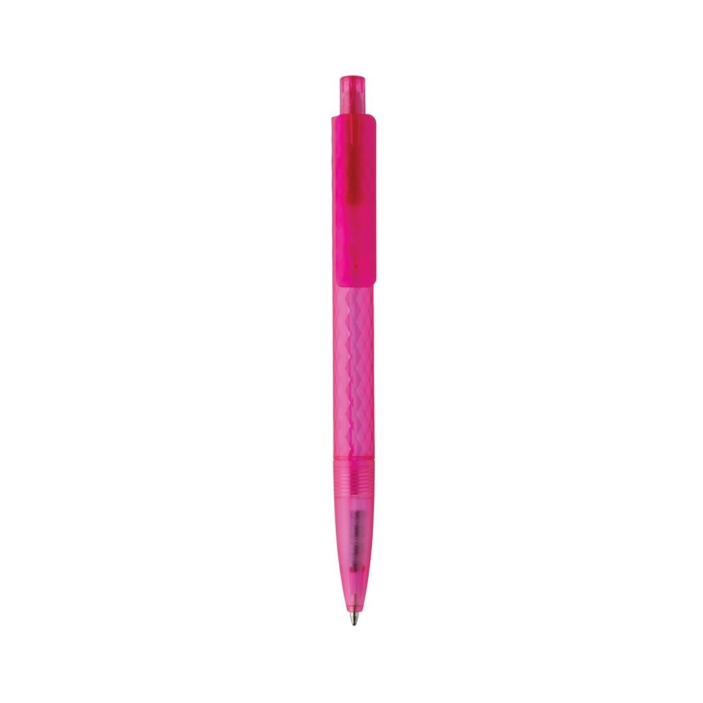 X3 GRS recycled PC plastic pen frosted pink