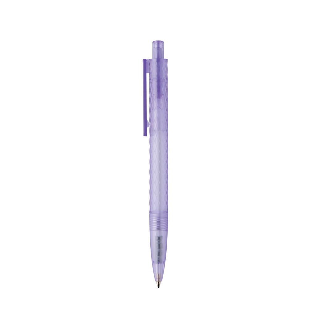 X3 GRS recycled PC plastic pen frosted purple