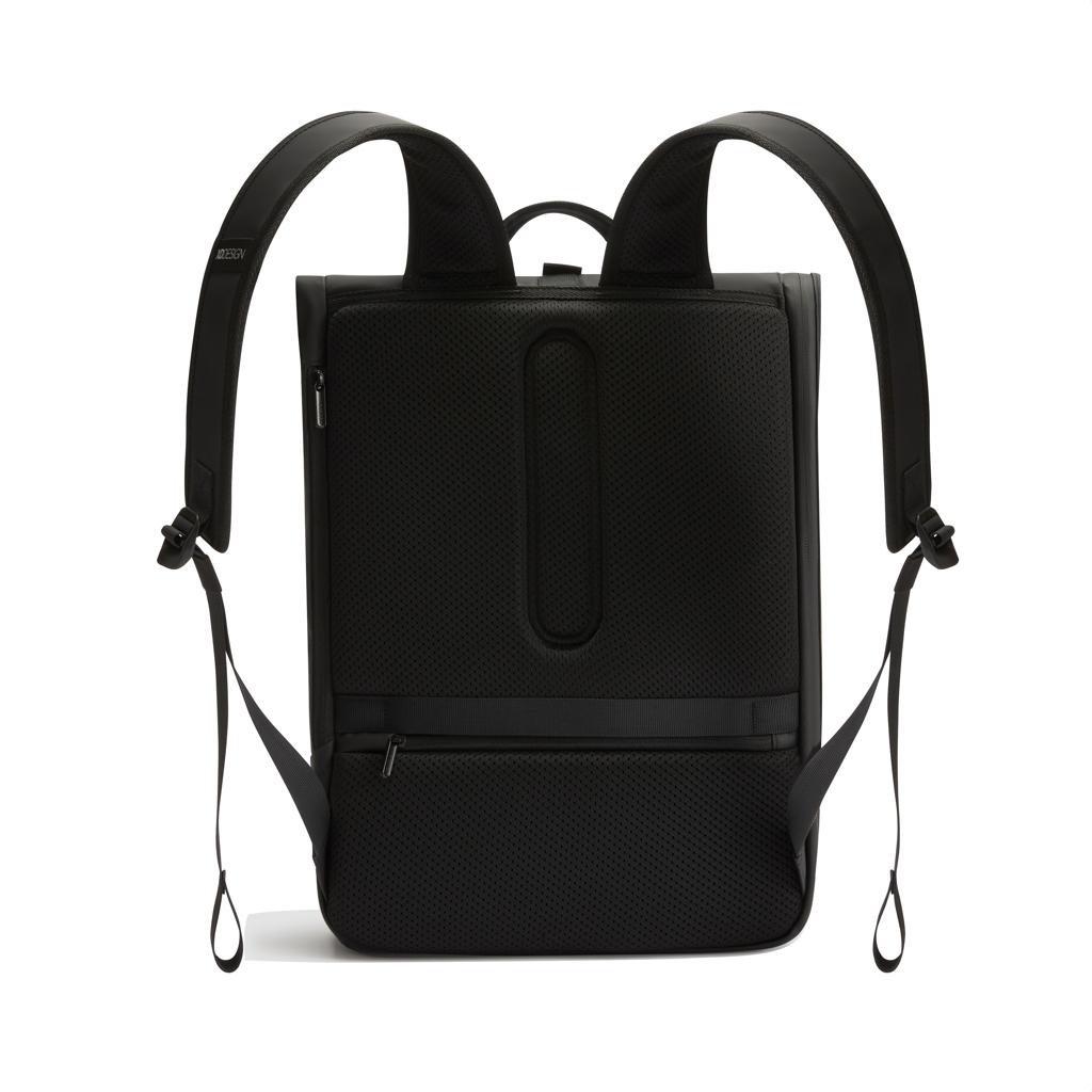 Urban Water Resistant Flap-top Backpack black