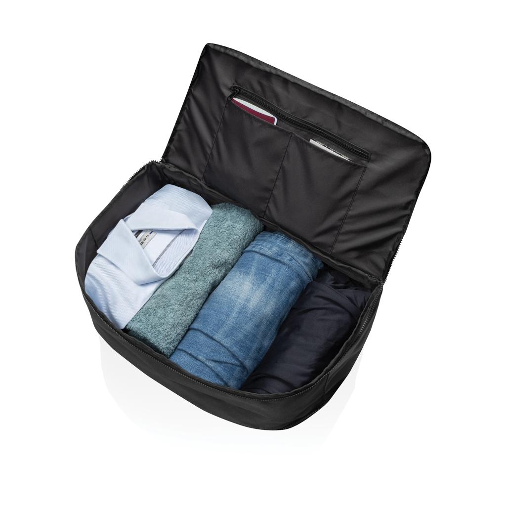 Swiss Peak Aware™ RPET 15.6 inch laptop weekend bag black