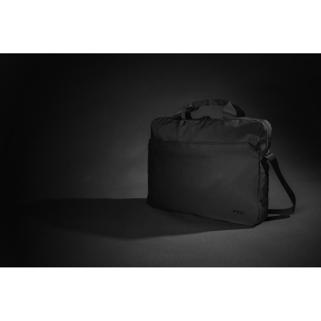 Swiss Peak Aware™ RPET Essential 15.6 inch laptop bag black