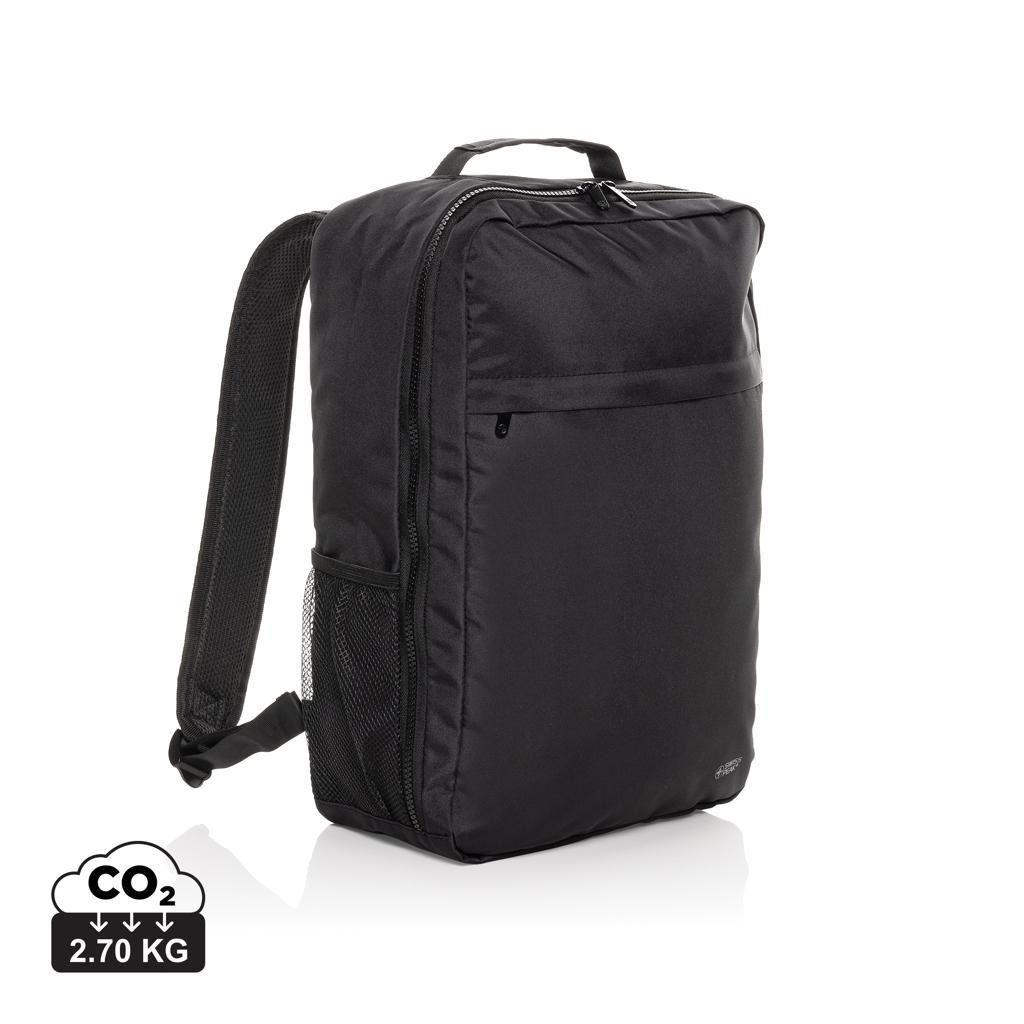 Swiss Peak Aware™ RPET Essential 15.6 inch laptop backpack black