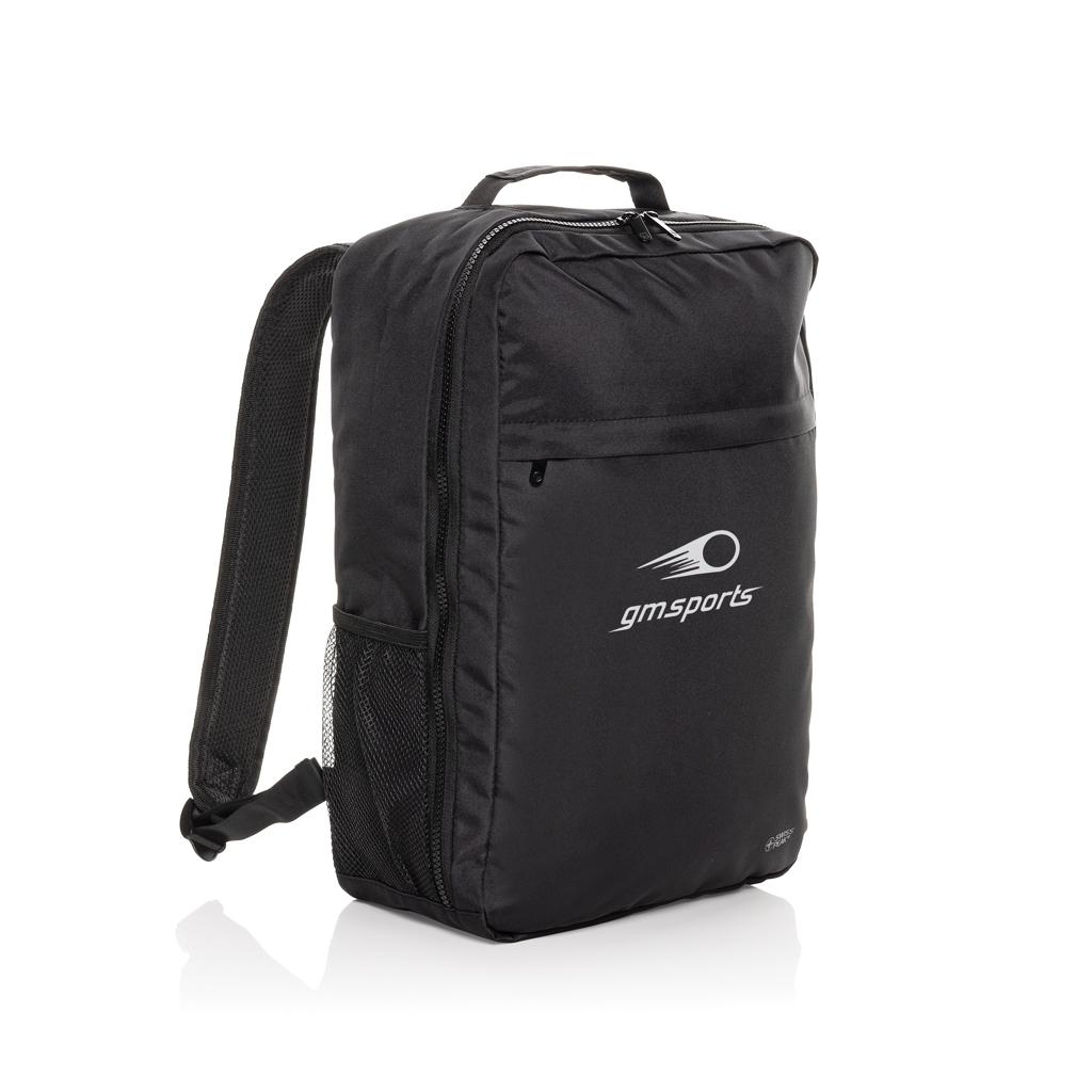 Swiss Peak Aware™ RPET Essential 15.6 inch laptop backpack black