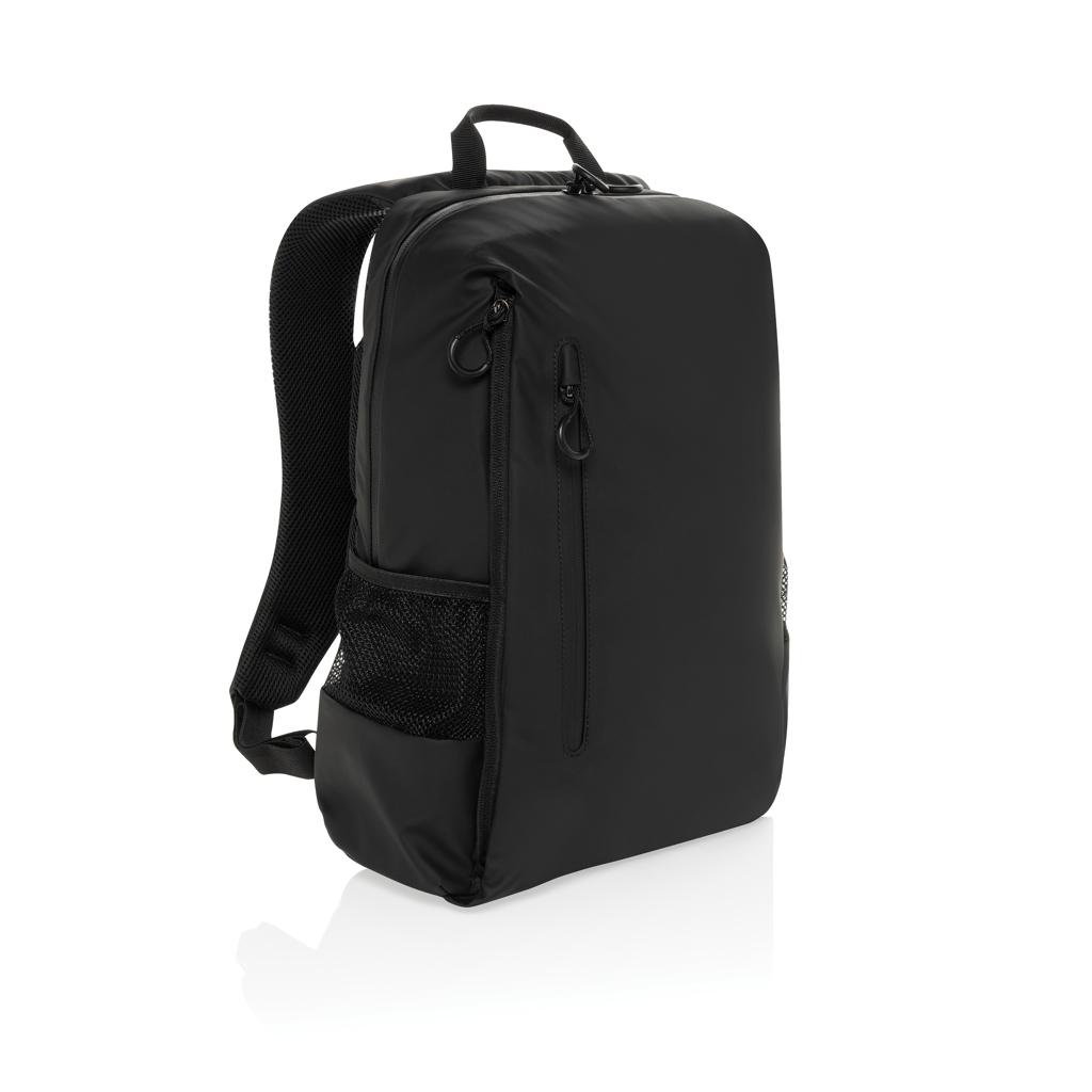 Lima Aware™ RPET water resistant 15.6 laptop backpack black
