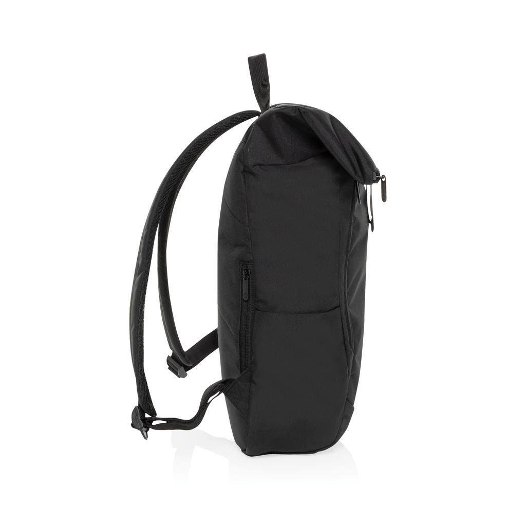 Swiss Peak Aware™ RPET Leonard 15.6 inch laptop backpack black