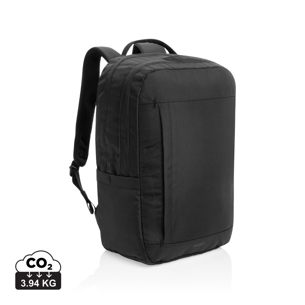 SP Aware™ RPET Edin 100% recycled 15.6 inch laptop backpack black