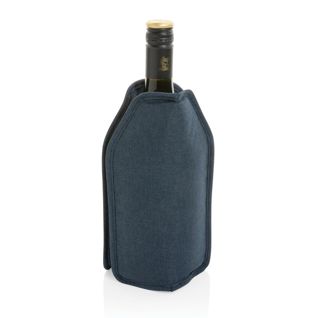Vino AWARE™ RPET wine cooler sleeve navy