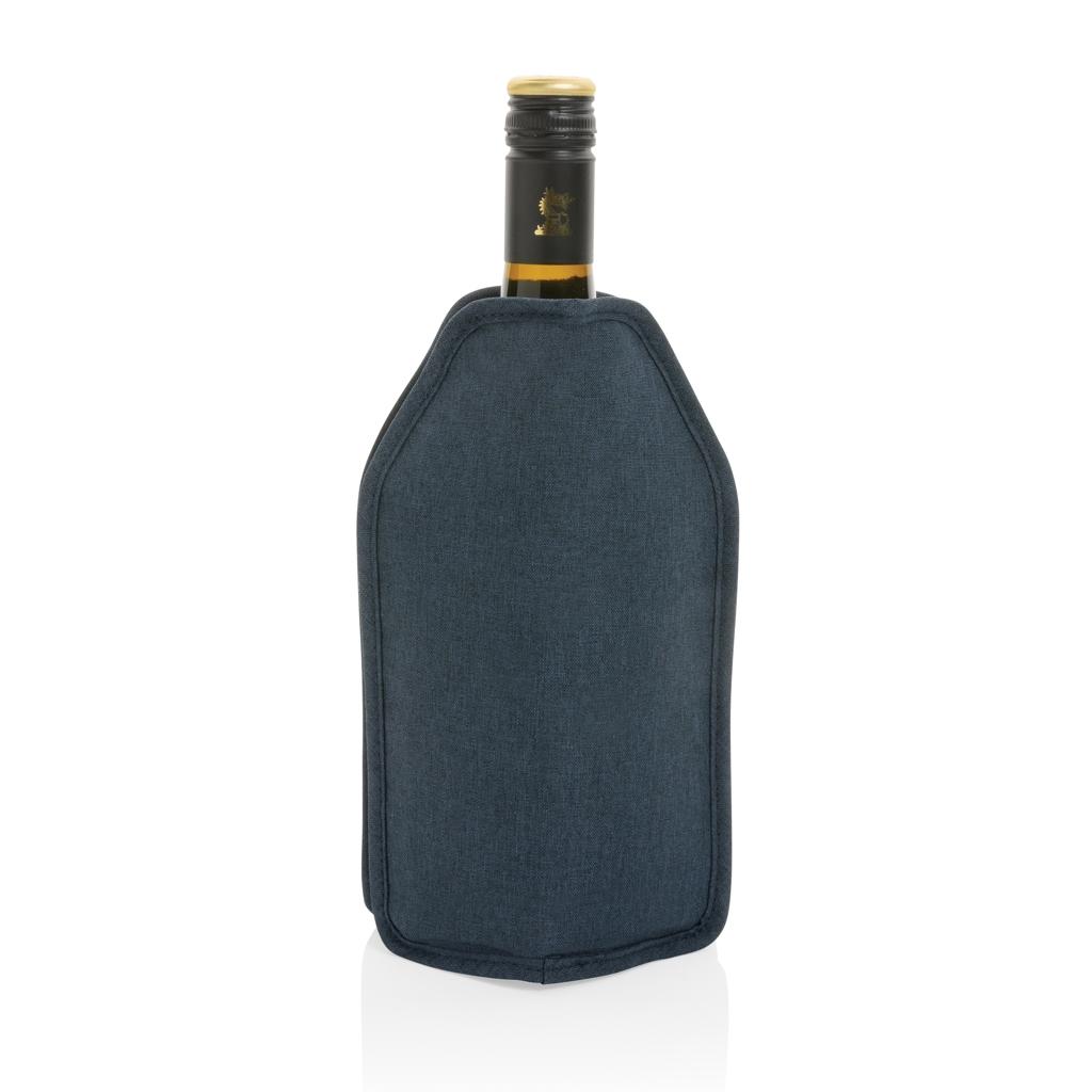 Vino AWARE™ RPET wine cooler sleeve navy