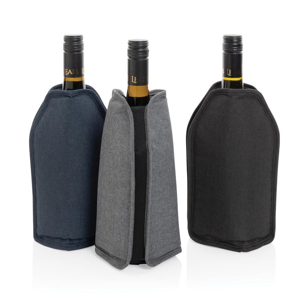 Vino AWARE™ RPET wine cooler sleeve navy