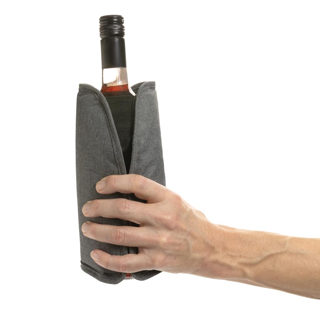 Vino AWARE™ RPET wine cooler sleeve grey