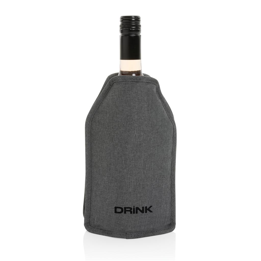 Vino AWARE™ RPET wine cooler sleeve grey