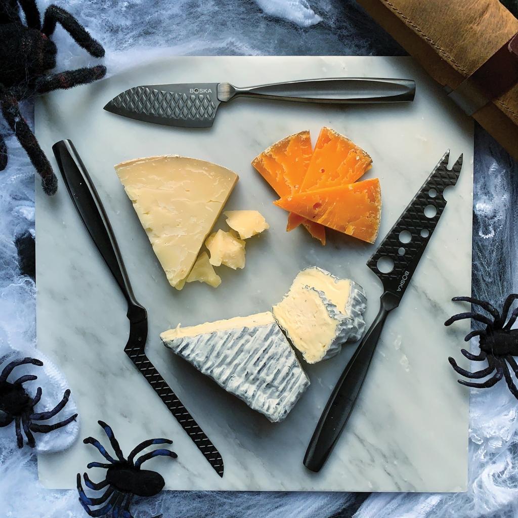 BOSKA Cheese Knife Set Monaco+ Black black