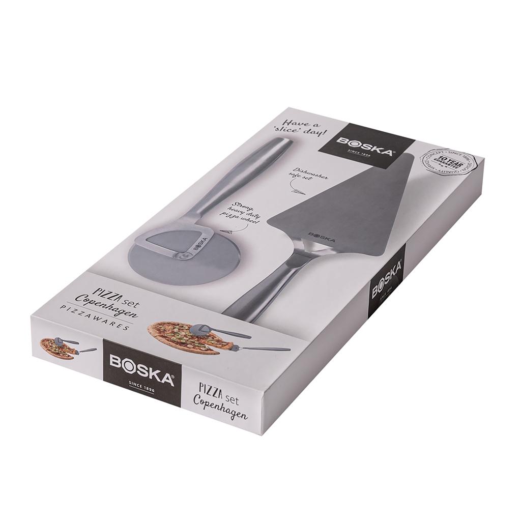BOSKA Pizza Set Copenhagen steel