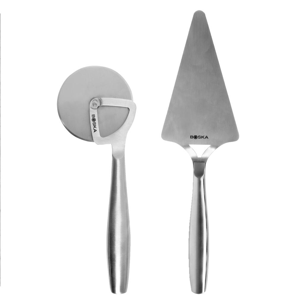 BOSKA Pizza Set Copenhagen steel