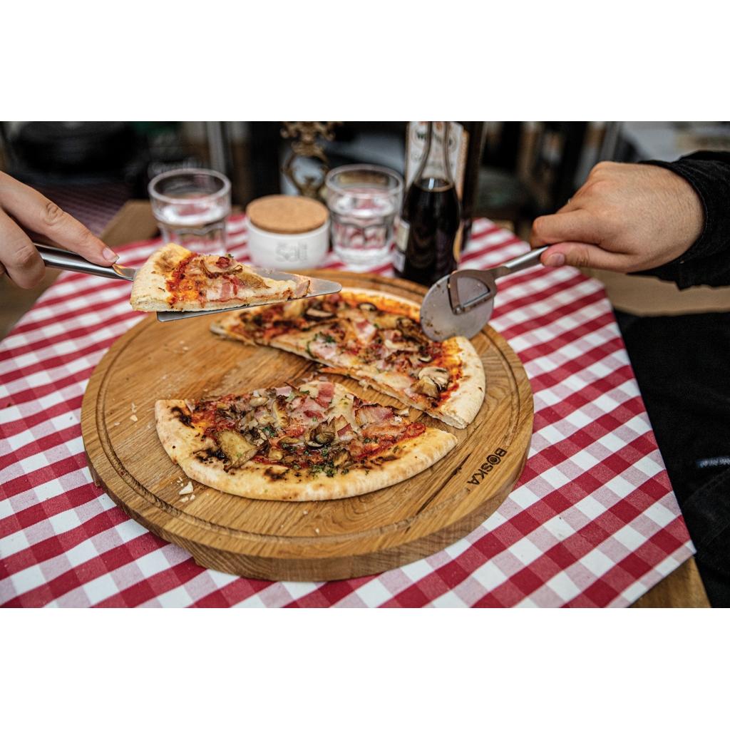 BOSKA Pizza Set Copenhagen steel
