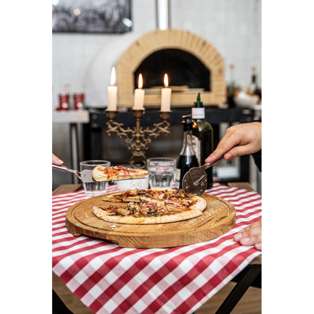 BOSKA Pizza Set Copenhagen steel