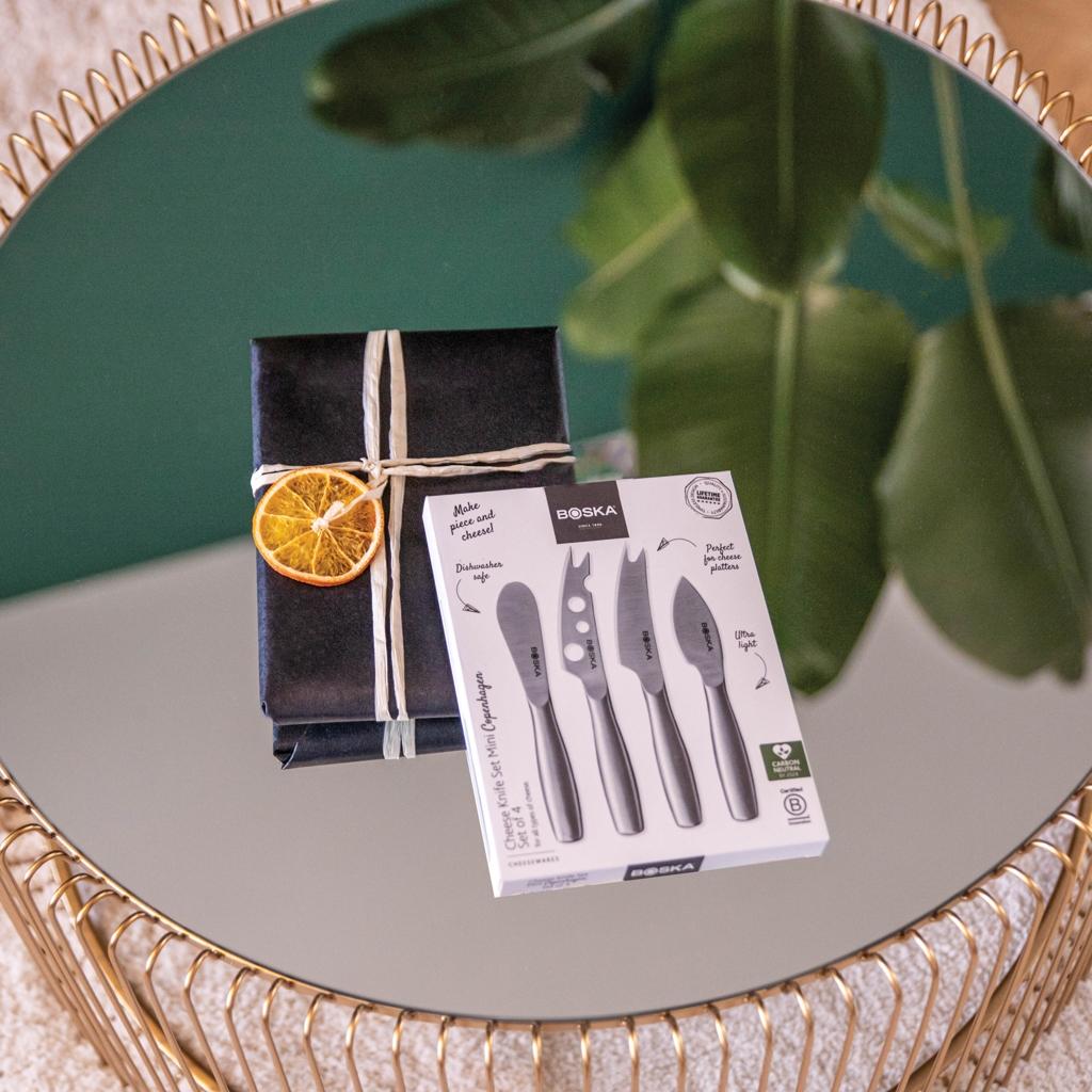 BOSKA Cheese Knife Set Mini Copenhagen steel