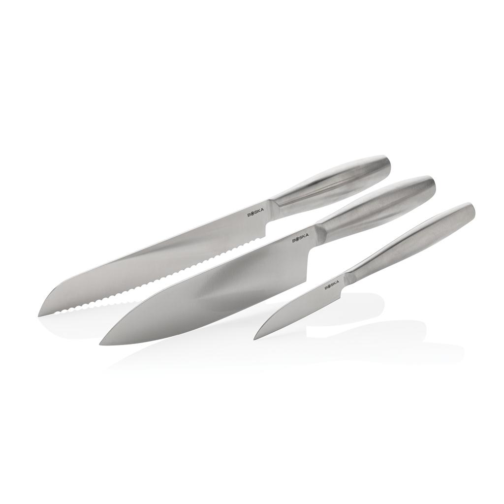 BOSKA Kitchen Knives Copenhagen, set of 3 steel