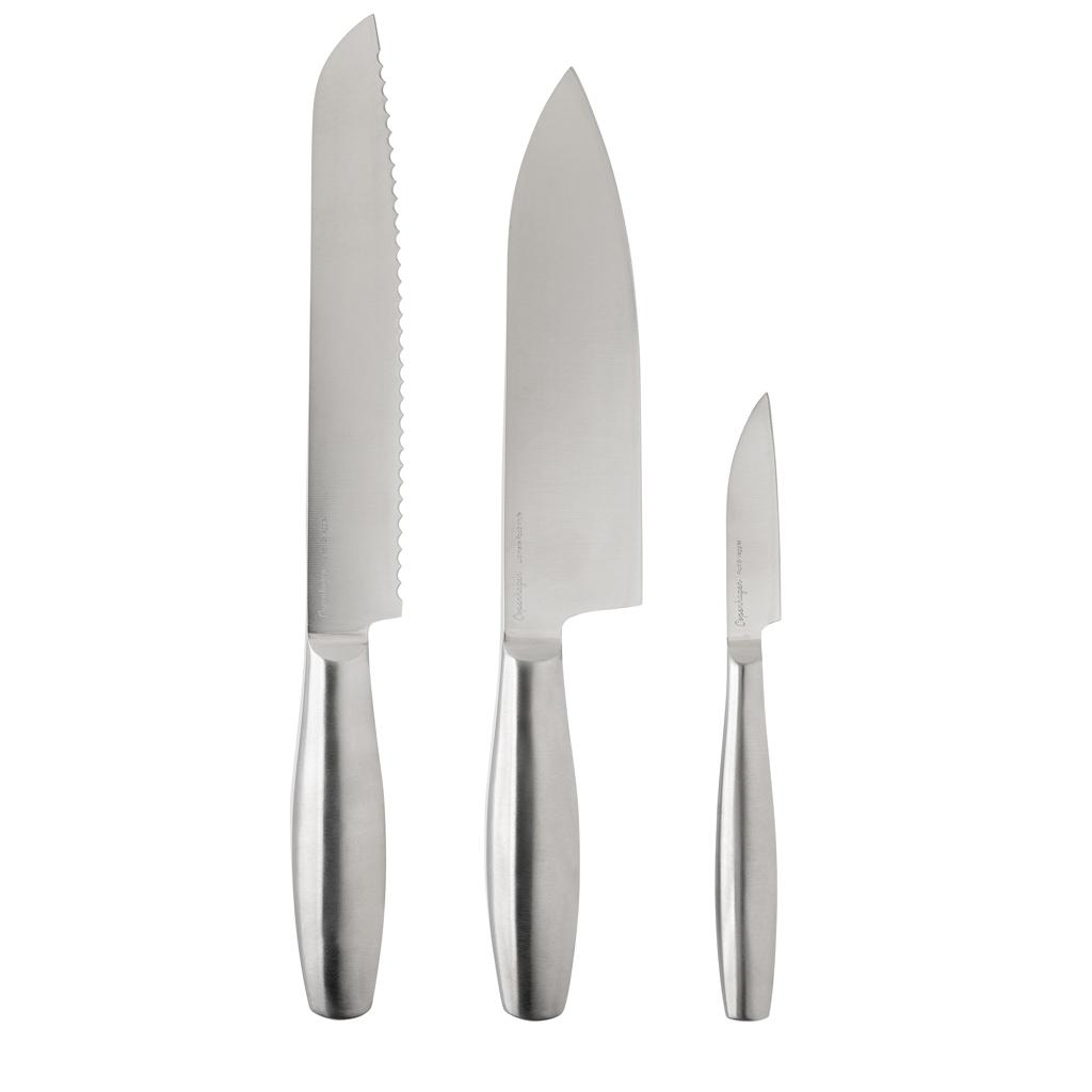 BOSKA Kitchen Knives Copenhagen, set of 3 steel
