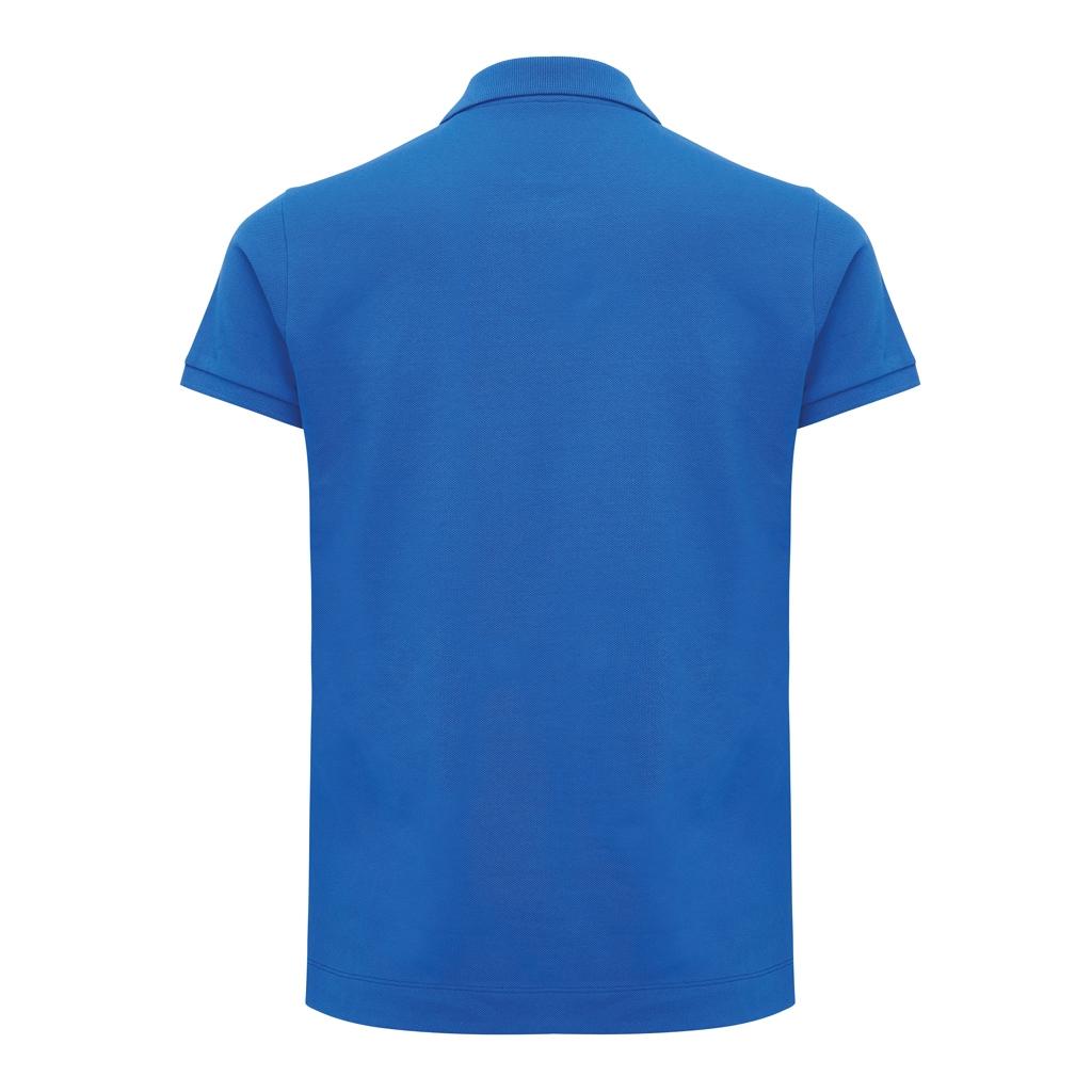 Iqoniq Yosemite women recycled cotton pique polo royal blue S