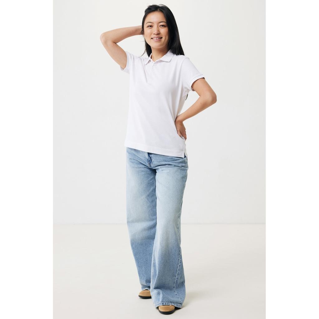 Iqoniq Yosemite women recycled cotton pique polo transparent XS