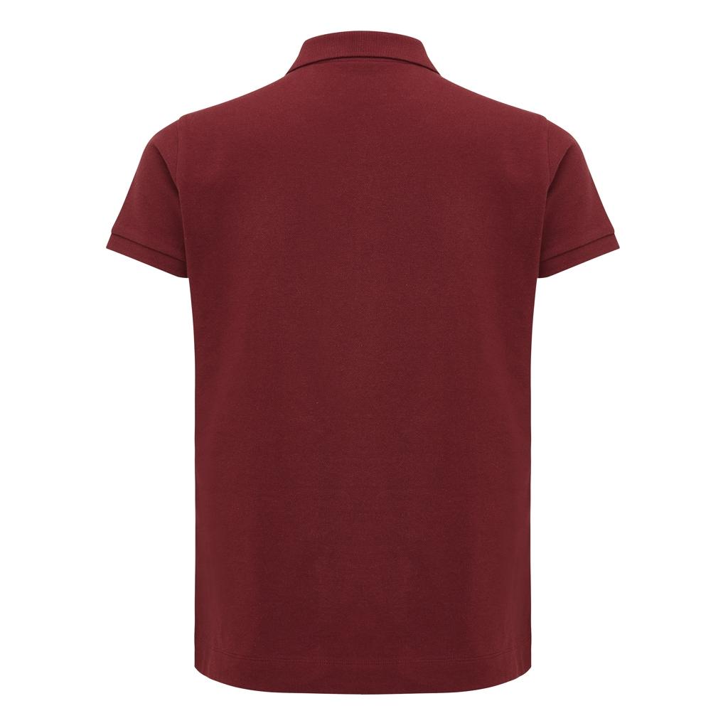 Iqoniq Yosemite women recycled cotton pique polo burgundy XXL