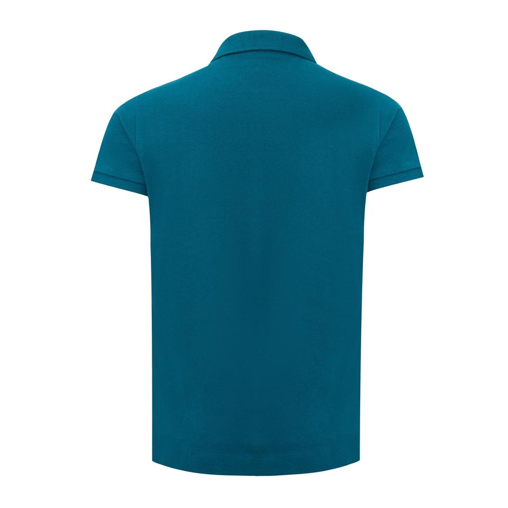 Tricou polo bumbac Iqoniq Yosemite dark teal 2XS
