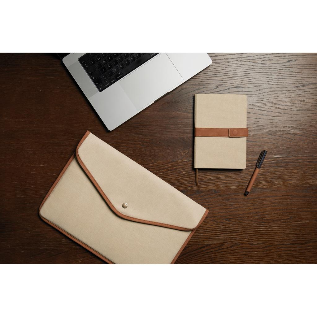 VINGA Bosler GRS recycled canvas 16 greige