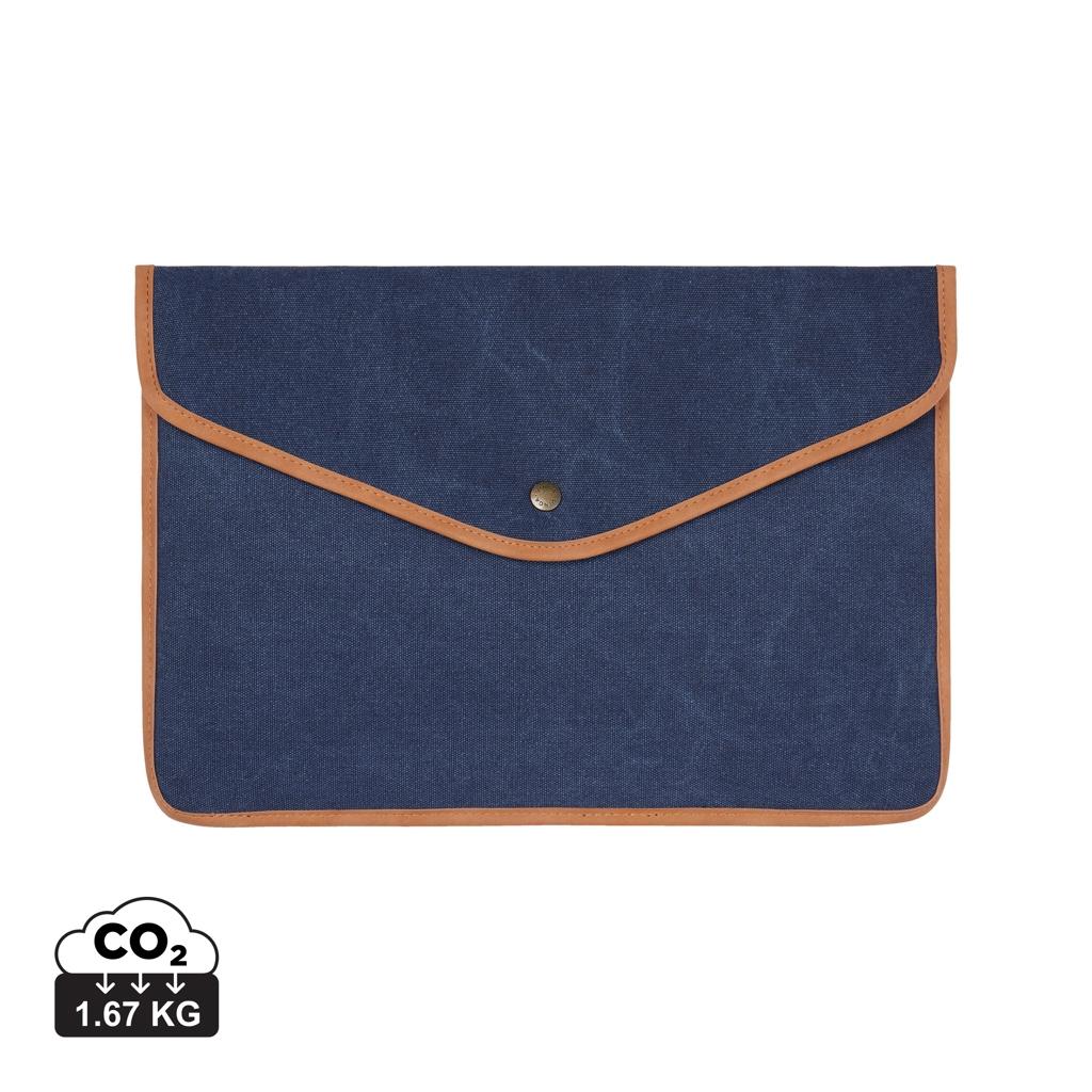 VINGA Bosler GRS recycled canvas 14 navy