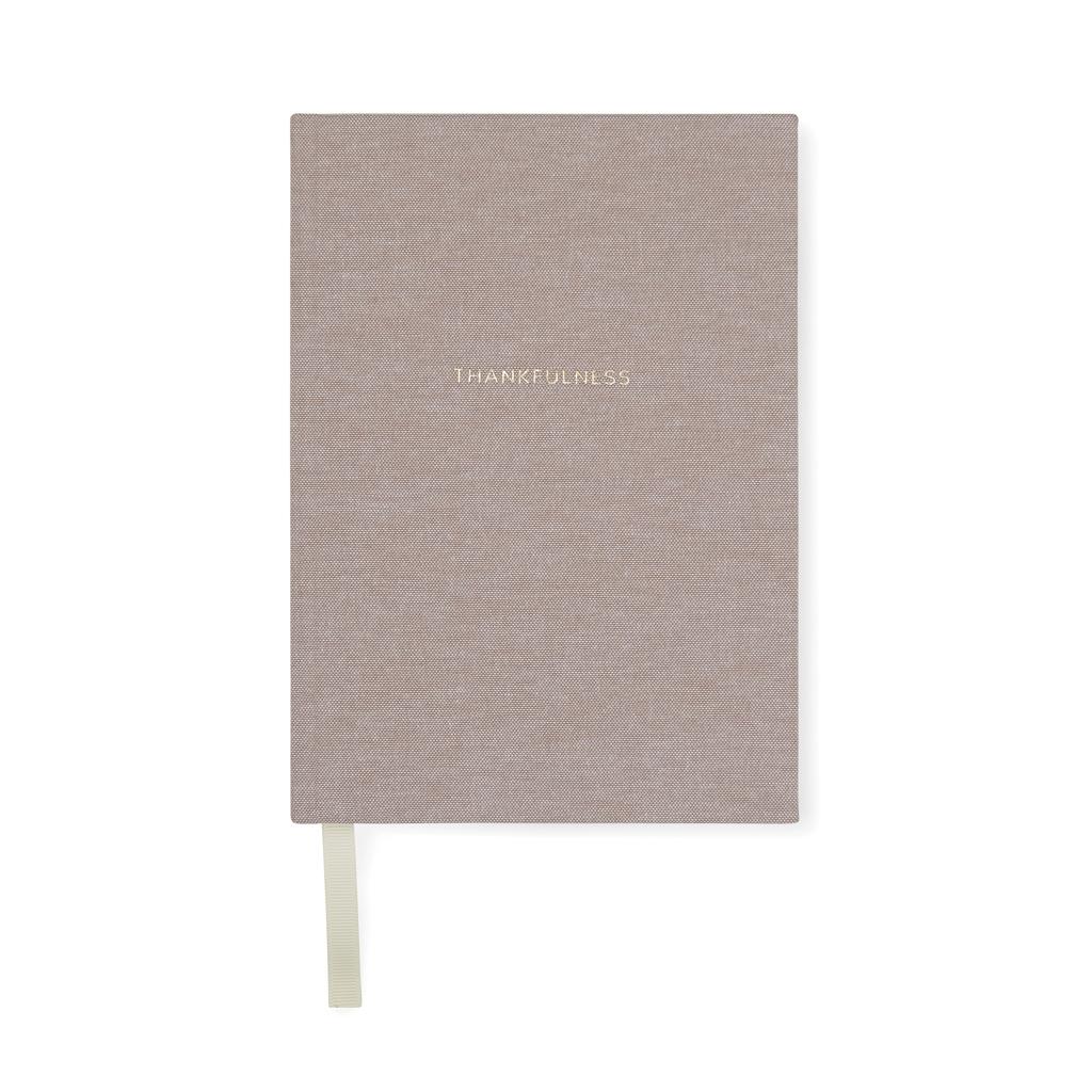 VINGA Thankfulness GRS recycled paper journal beige