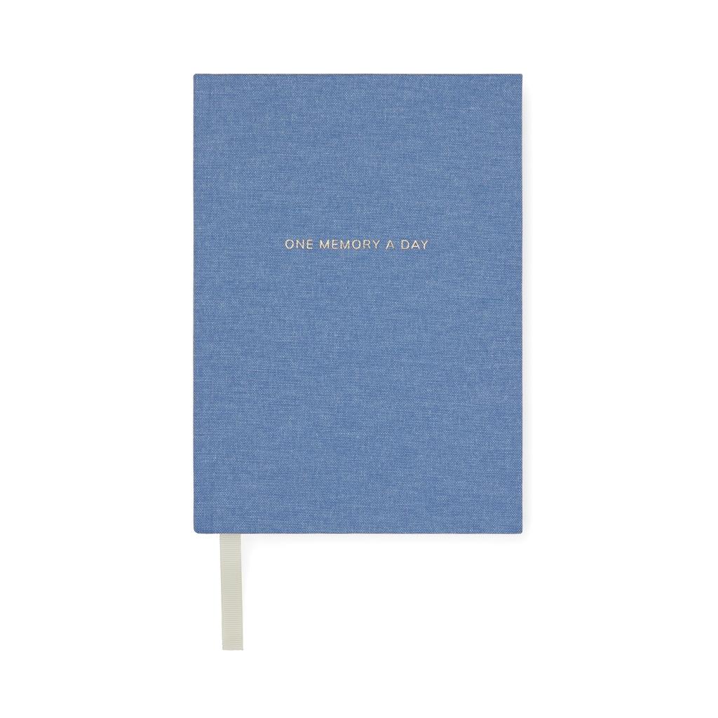 VINGA One memory a day GRS recycled paper journal blue