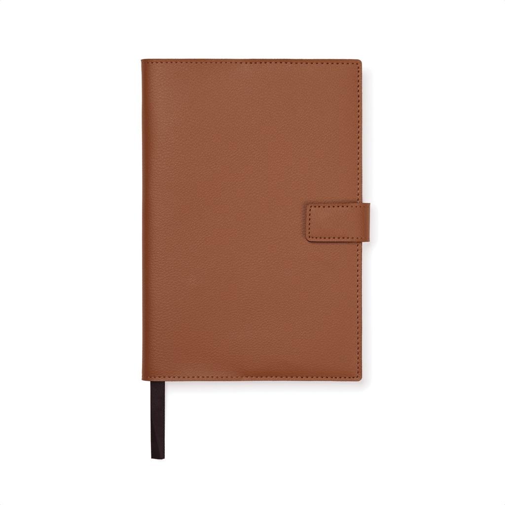 VINGA Timo PU RCS RPET notebook brown