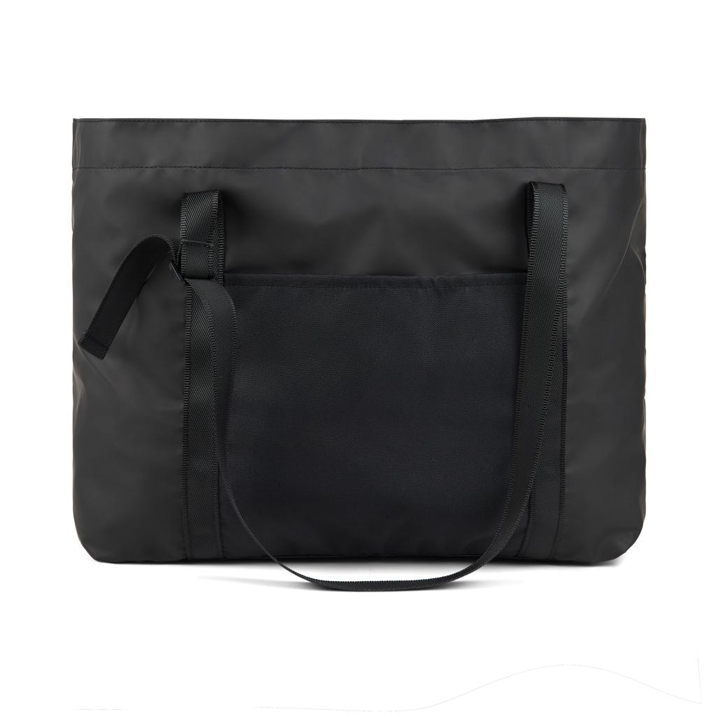 VINGA Livorno GRS recycled polyester maxi tote black
