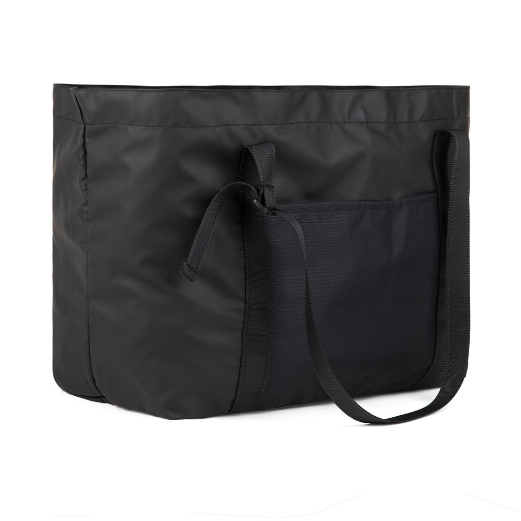 VINGA Livorno GRS recycled polyester maxi tote black