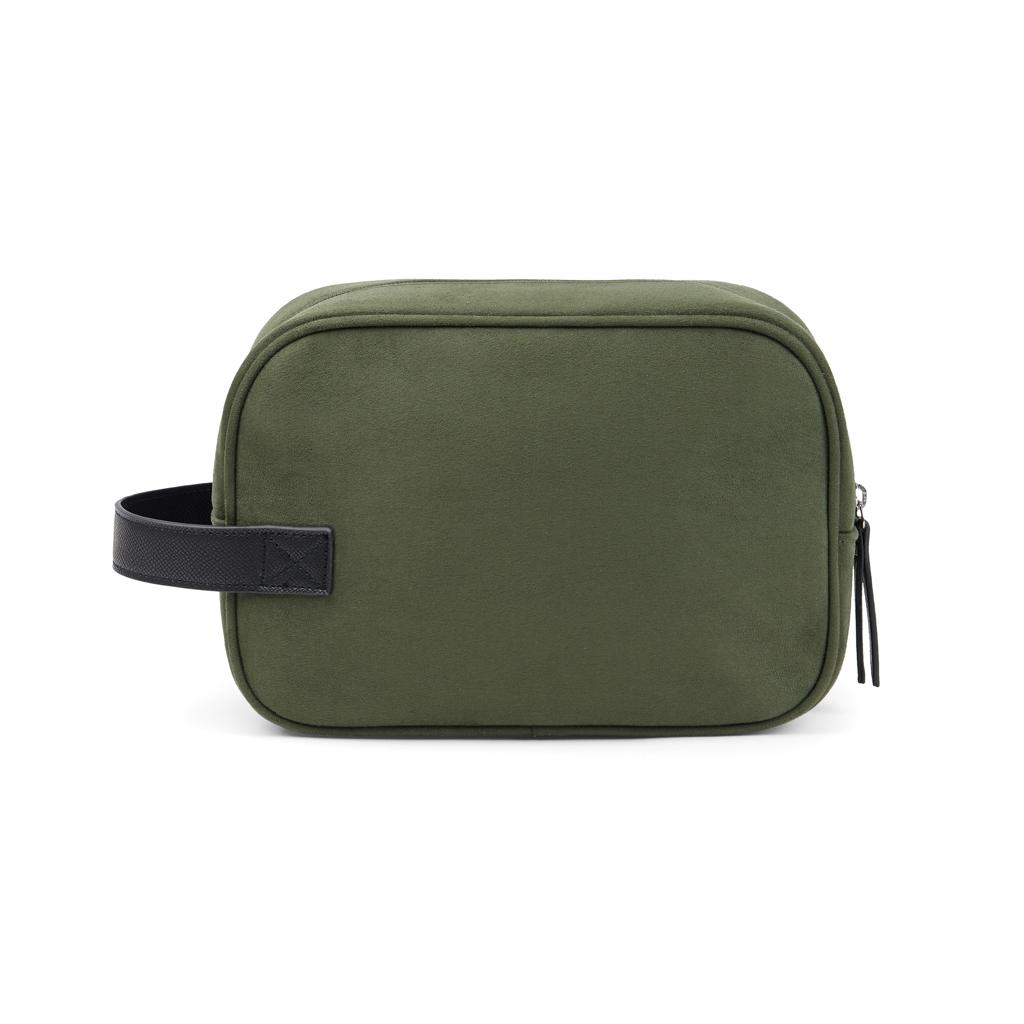 VINGA Marlow RCS recycled polyester toiletry bag green