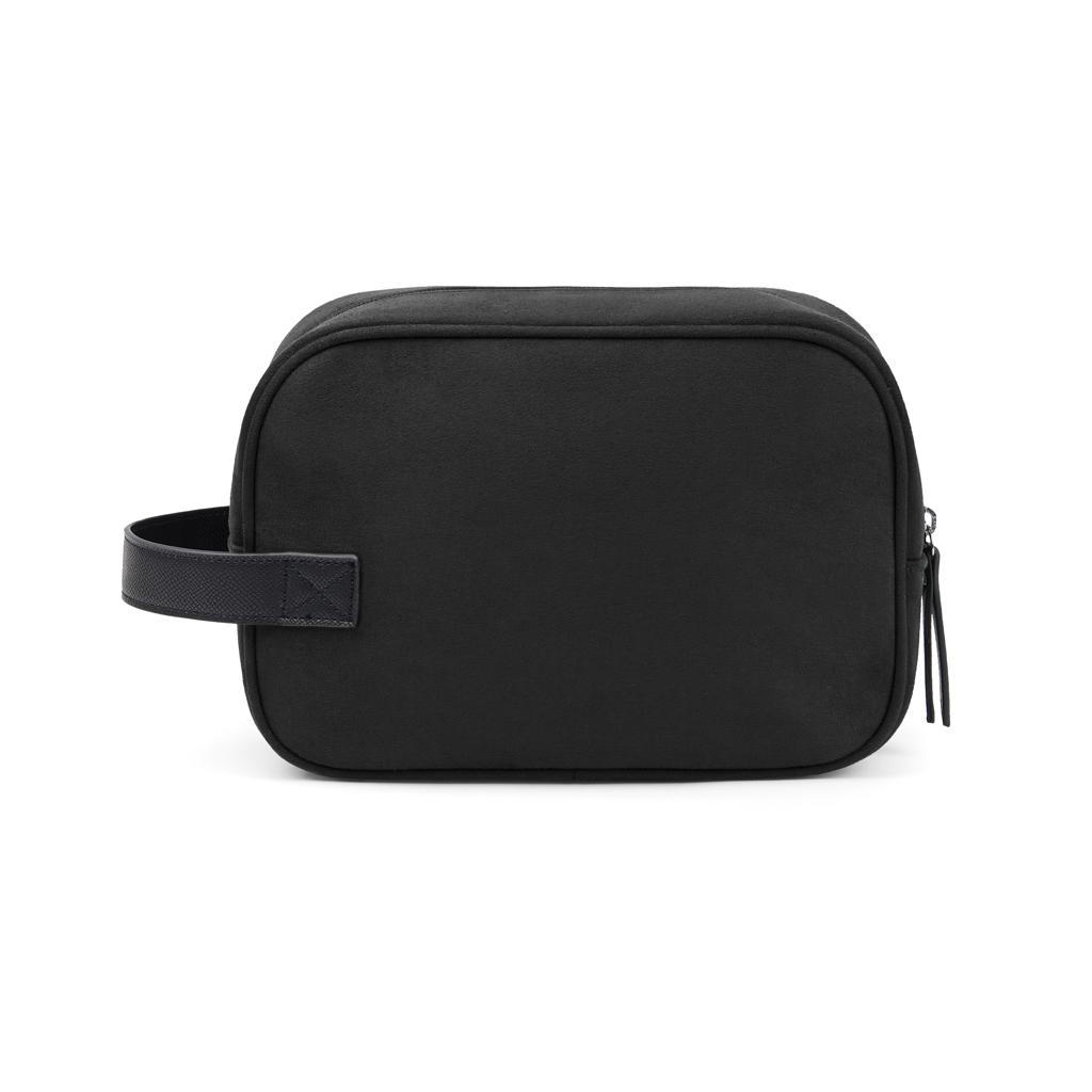 VINGA Marlow RCS recycled polyester toiletry bag black
