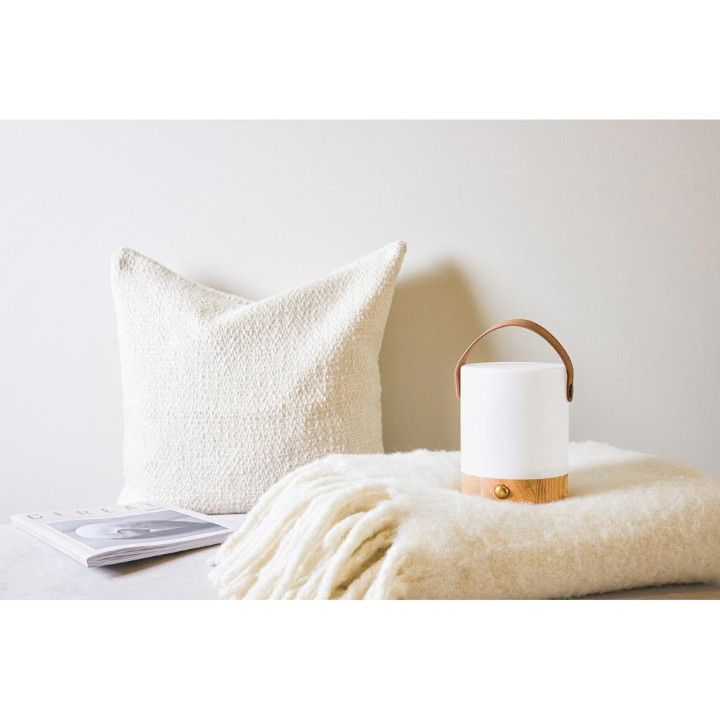 VINGA Narni RCS recycled ABS lantern brown