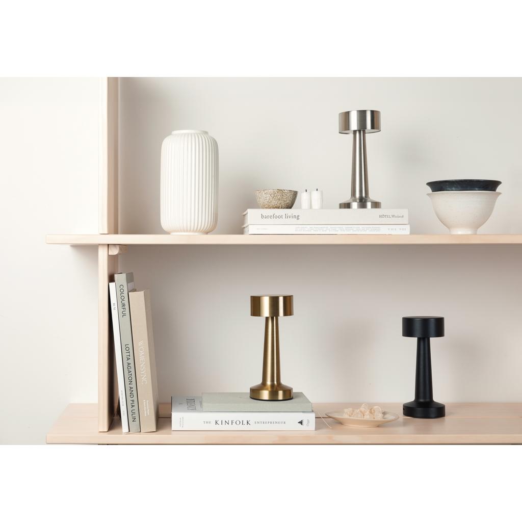 VINGA Maris RCS recycled ABS table lamp golden