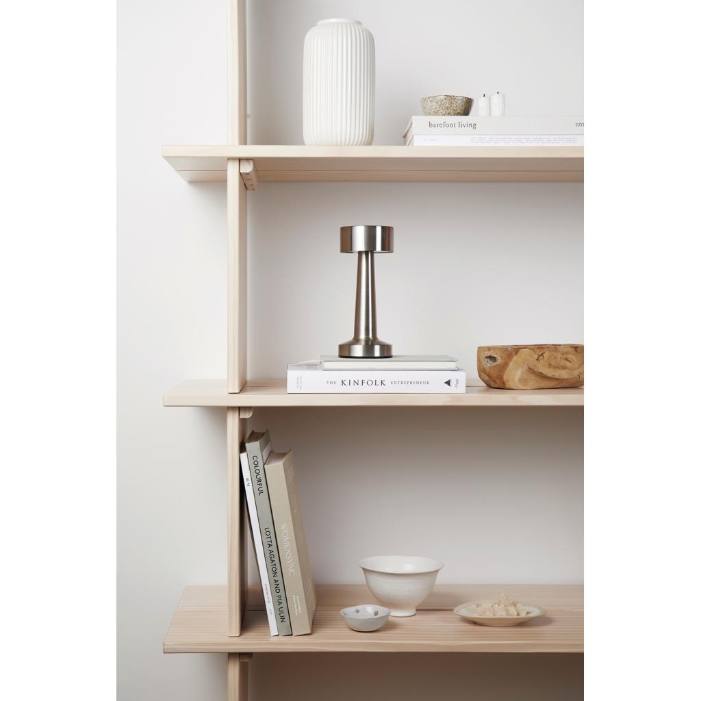 VINGA Maris RCS recycled ABS table lamp silver grey