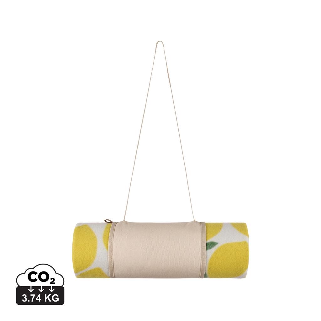 VINGA Arwe GRS picnic blanket yellow