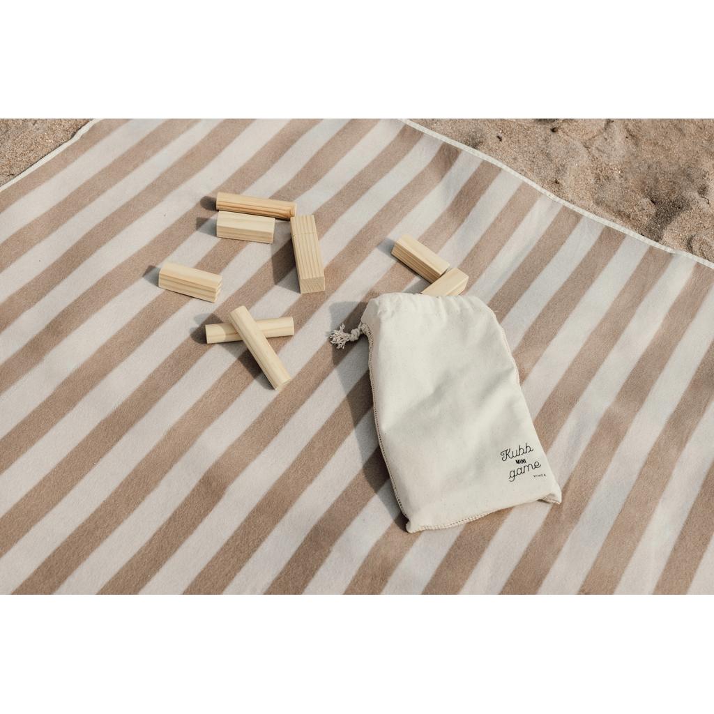 VINGA Kubb mini game brown