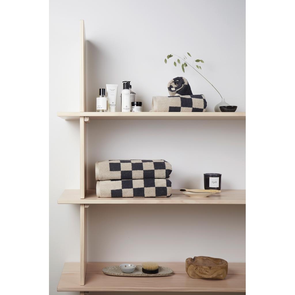 VINGA Elba OCS organic cotton towel, 4 pcs set grey